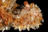 Orange Creedite Crystal Cluster - Durango, Mexico #175092-1